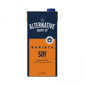 The Alternative Dairy Co. Barista Soy Milk 1L x 12