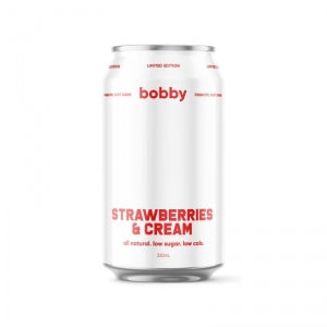 Bobby - Strawberries & Cream 330ml x 8