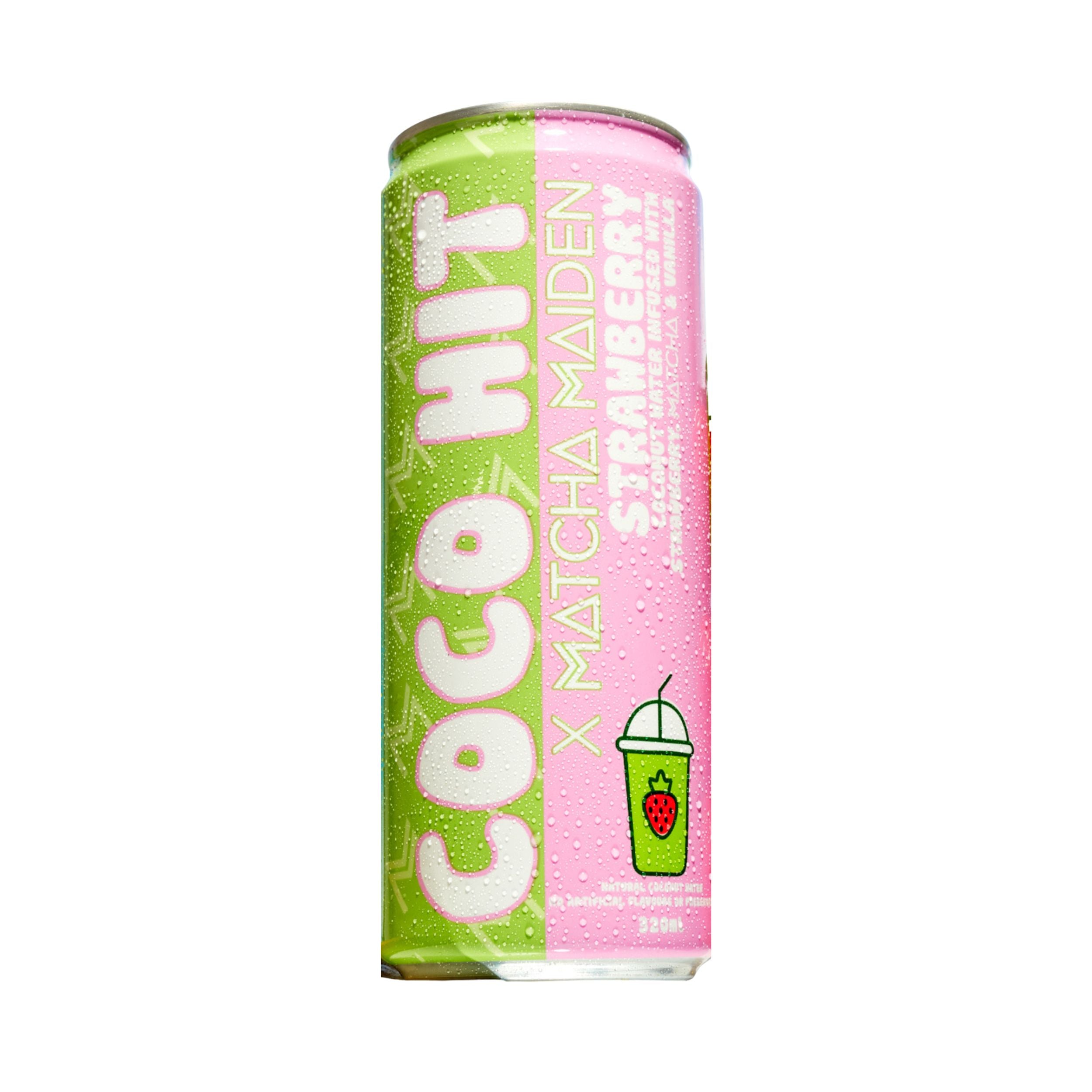 Coco Hit - Strawberry Matcha 320ml x 12