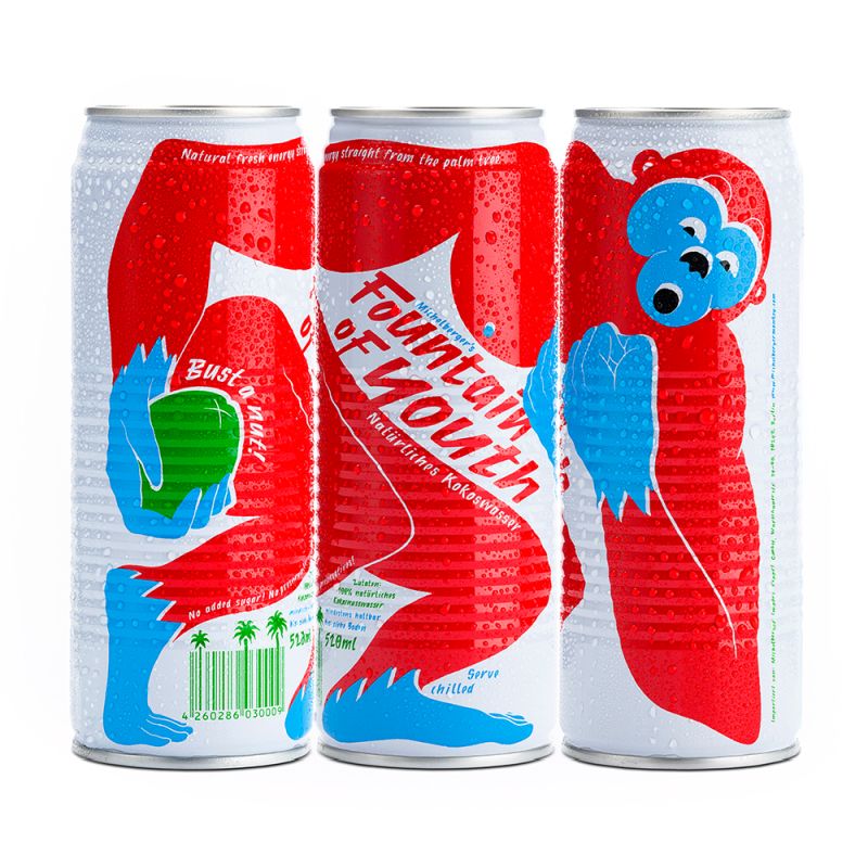 Fountain of Youth Organic Coconut Water 520ml x 24