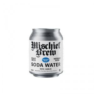 Mischief Brew - Soda Water 250ml x 24