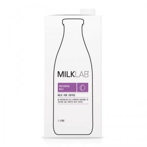 MilkLab Macadamia Milk 1ltr x 8