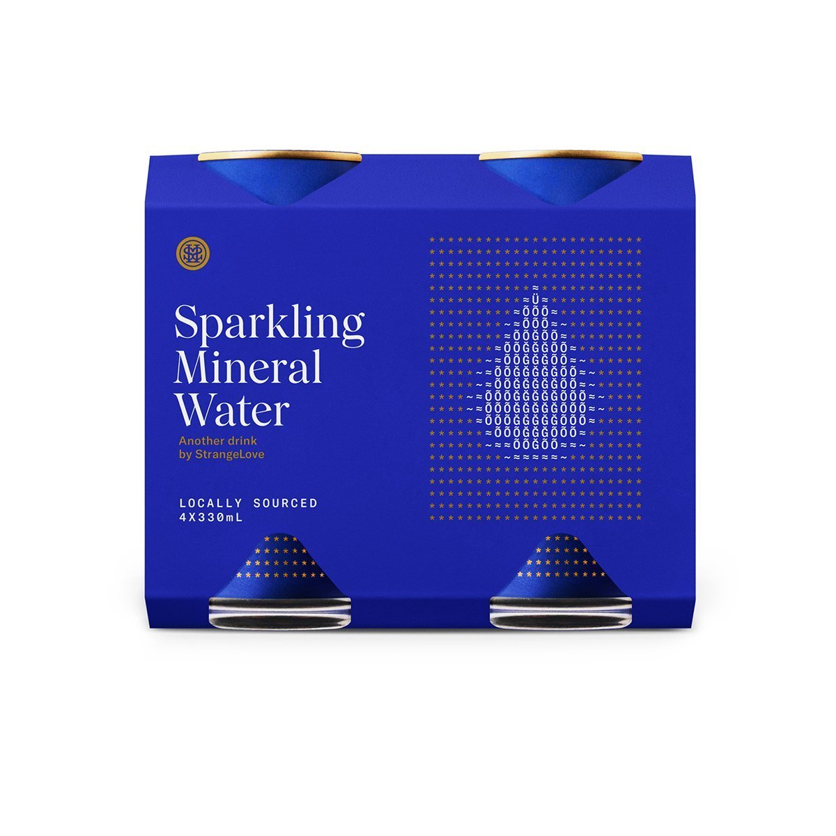 Strange Love - Sparkling Mineral Water 330ml 6 x 4pk Cans