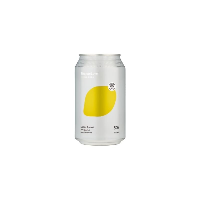 Strange Love - LO-CAL CAN Lemon Squash 330ml x 24