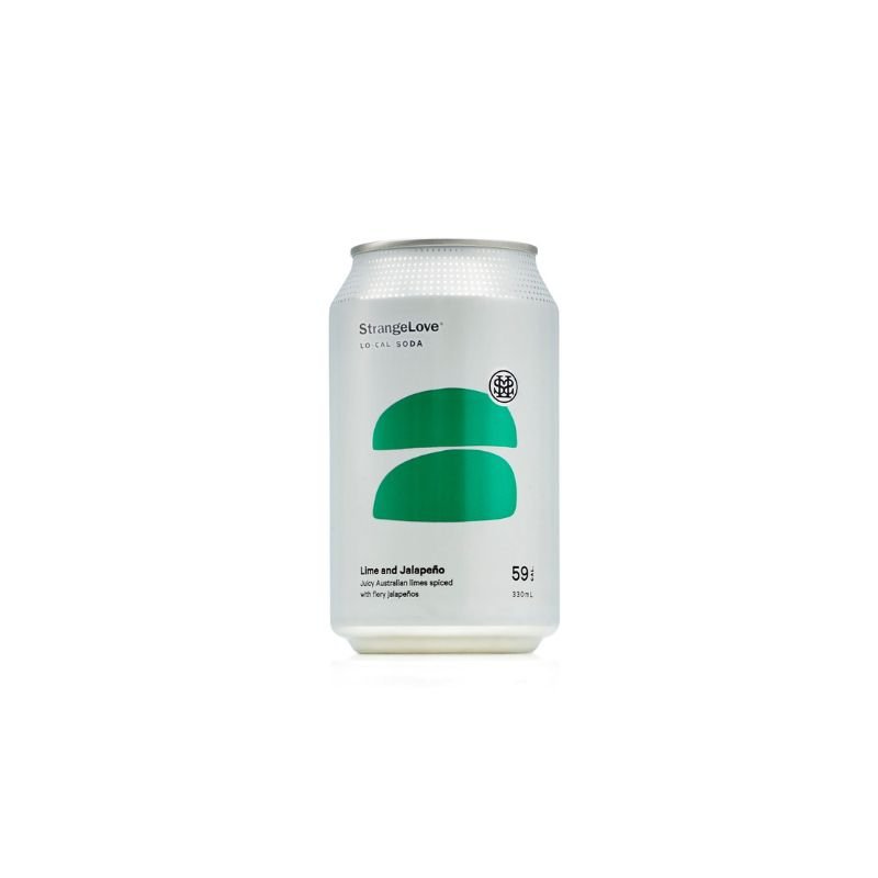 Strange Love - LO-CAL CAN Lime and Jalapeno 330ml x 24