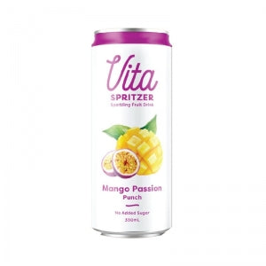 Vita Spritzer - Passionfruit Mango 330ml x 12
