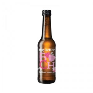 Way Better - Raspberry Booch 330ml x 12